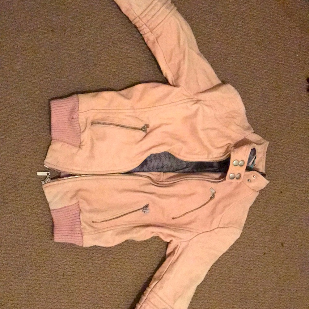 Doma Pink biker jacket - Picture 3 of 4